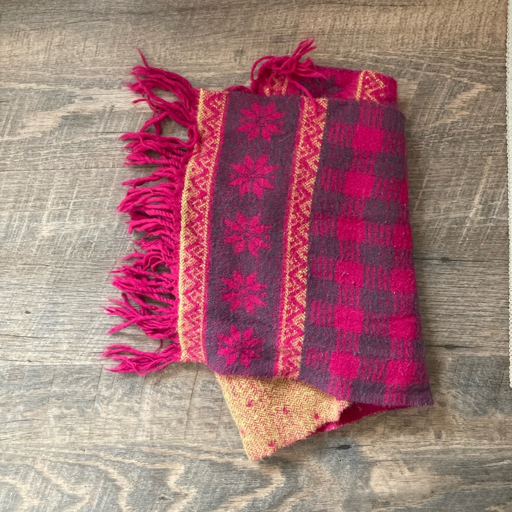 Better Than Cashmere | Mixed Print Colorful Tasseled Scarf